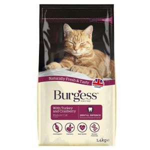 Burgess Adult Cat Food Turkey & Cranberry