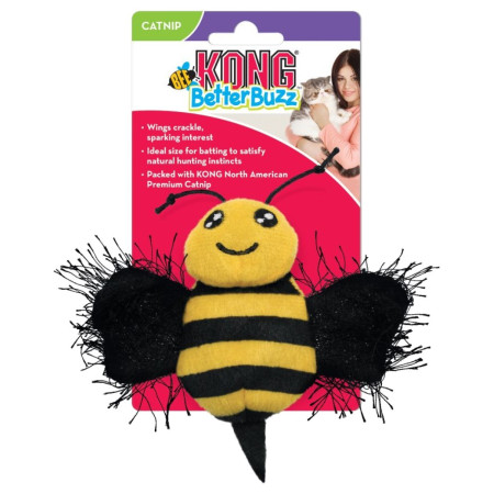 KONG Better Buzz Bee Cat Toy #2