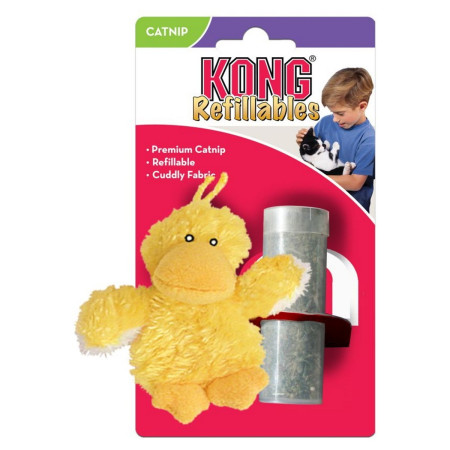 KONG Refillables Duckie Catnip Toy #3