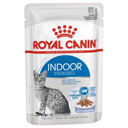 Royal Canin Indoor Sterilised Adult Wet Cat Food in Jelly #2