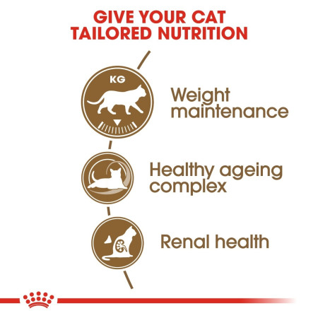 Royal Canin Ageing 12+ Sterilised Senior Dry Cat Food 2kg #4