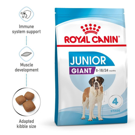 Royal Canin Giant Junior Dry Food 15Kg