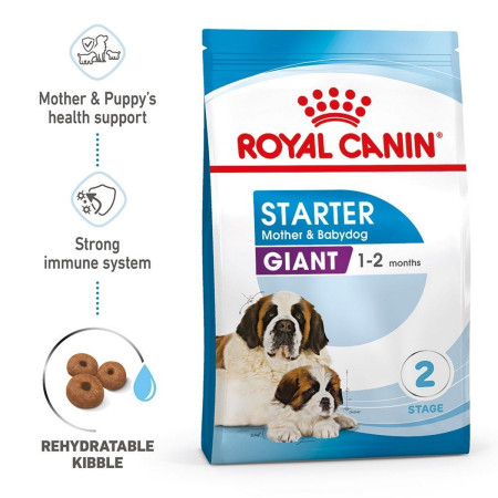 Royal Canin Giant Starter Mother & Babydog Adult Puppy Dry Food 15kg