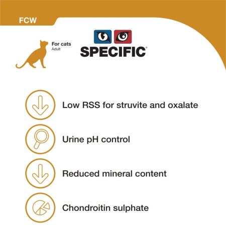 SPECIFIC FCW Crystal Management Wet Cat Food #3